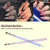 lofuanna Nail Art Brushes Set Lofuanna 6Pcs Nail Tips Art