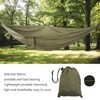 Double Portable Hammock Quick Drying Nylon Camping Hammock with Tree