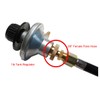 Meter Star 12 Ft Quick Connect Liquid Propane Hose for