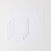Homescapes - Four - White - Napkins - 100% Cotton