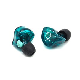SE01 GR (Green) Hybrid In-Ear Earphones, High Resolution Compatible