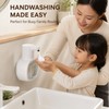 Automatic Foam Soap Dispenser, 500ml Touchless Rechargeable Pump