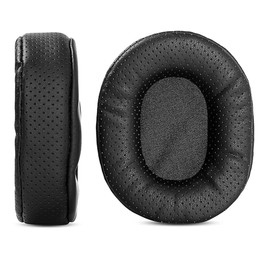 ACCOUTA Atmungsaktive Ersatz Ohrpolster Kissen Kompatibel mit Mpow H7 Bluetooth Kopfhörer Ohrpolster mit atmungsaktivem weicher Protein Leder und Memory-Schaum