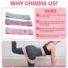 3-Pack Resistance Bands Set with Non-Slip Design for Home Workouts