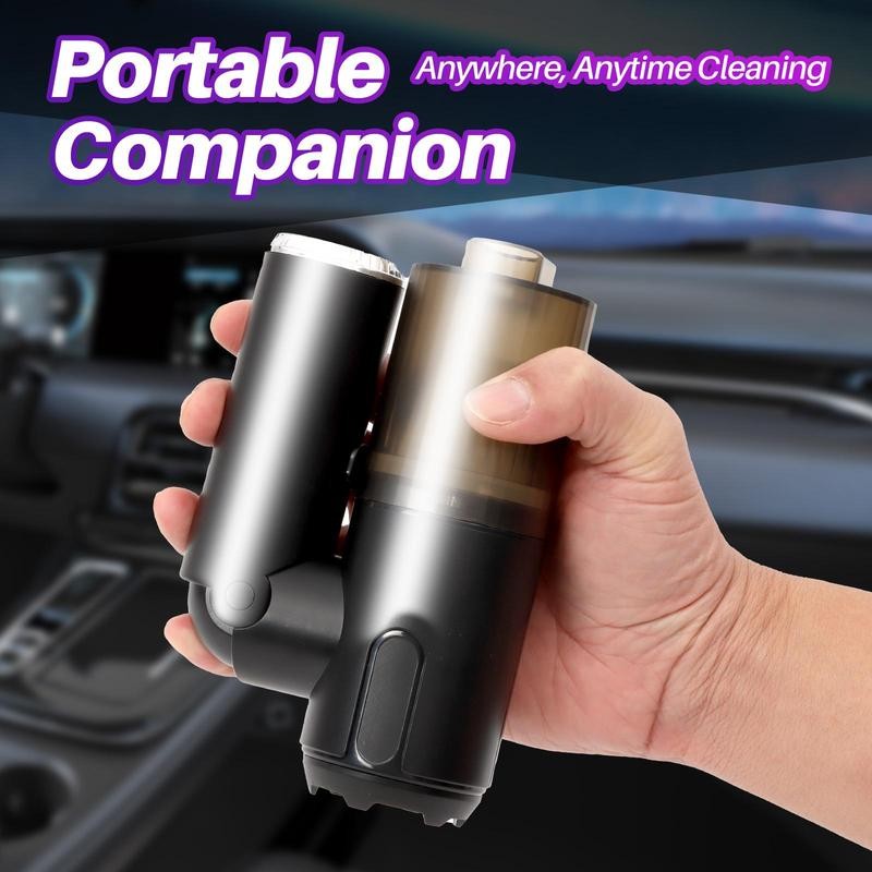 Handheld Car Vacuum Cleaner, Rechargeable Powerful Car Vacuum Cleaner, Multifunctional
