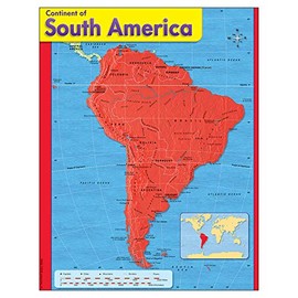 Trend Enterprises Inc. Chart Continent Of South America