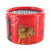 Round Hand-cranked Musical Box/Music Box Made of Reinforced Cardboard -