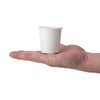 Party Warehouse 50 x Disposable White Paper 4oz Cups 115ml