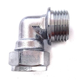 15mm x 1/2" Male Chrome Elbows