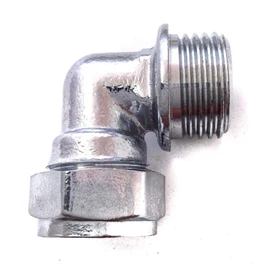 15mm x 1/2" Male Chrome Elbows