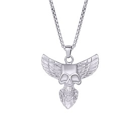 VEXXS Cross Necklace for Men, 18K Real Gold Plated Pendant Necklace with 2mm box chain, Durable No Color Fading Men’s Necklace Chain Urban Fashion Street Wear Gold Chain