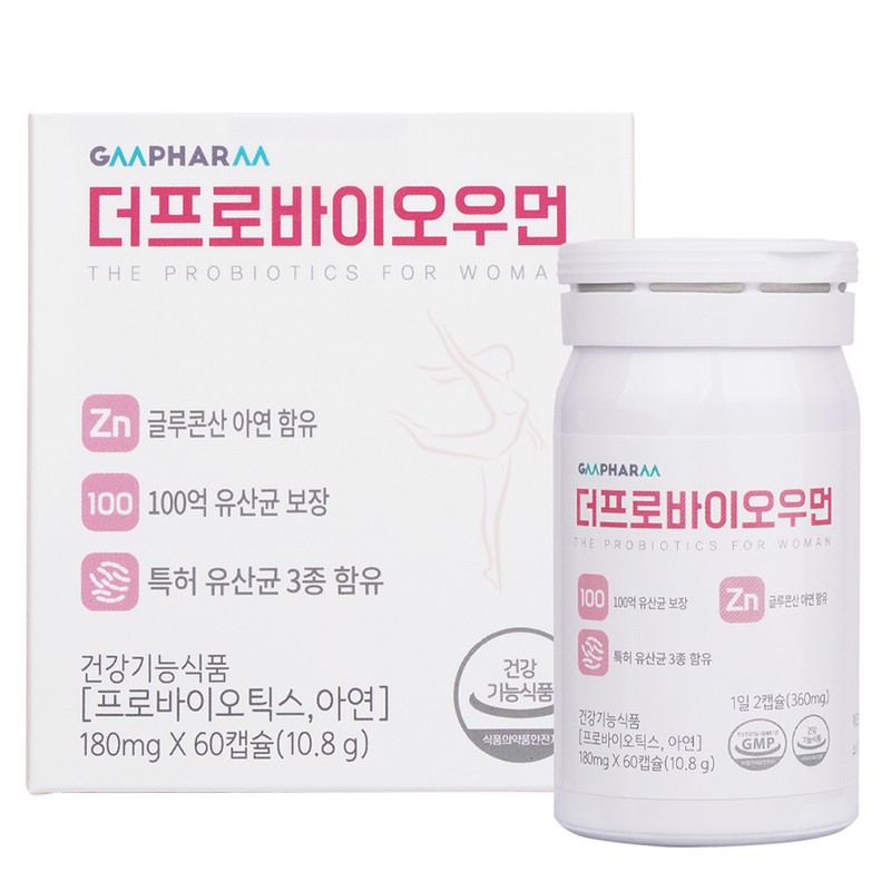 Partner_Reference GM Pharm The Pro Bio Woman Lactobacillus Nutrient 60