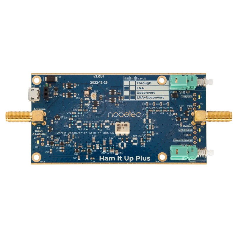 Universal Ham It Up Plus v2 - Extend Your RTL-SDR,