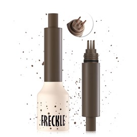 Freckle Stamp Cushion, Vivid Natural Faux Freckles Pen, Long Lasting Waterproof Quick Dry Lifelike Fake Freckle Stamp Pencil, Get Sun-kissed Stars Makeup in One Press, Makeup Gift for Women Girl-01