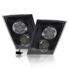 TINWID1919 LED Fog Light Lamp Replacement for 2003-2017 Volvo VNL/VN Trucks Set LH&RH Passenger&Driver