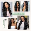 VKVL 30 Inch Lace Front Wigs Human Hair Pre Plucked