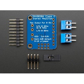 Stereo 3.7W Class D Audio Amplifier - MAX98306