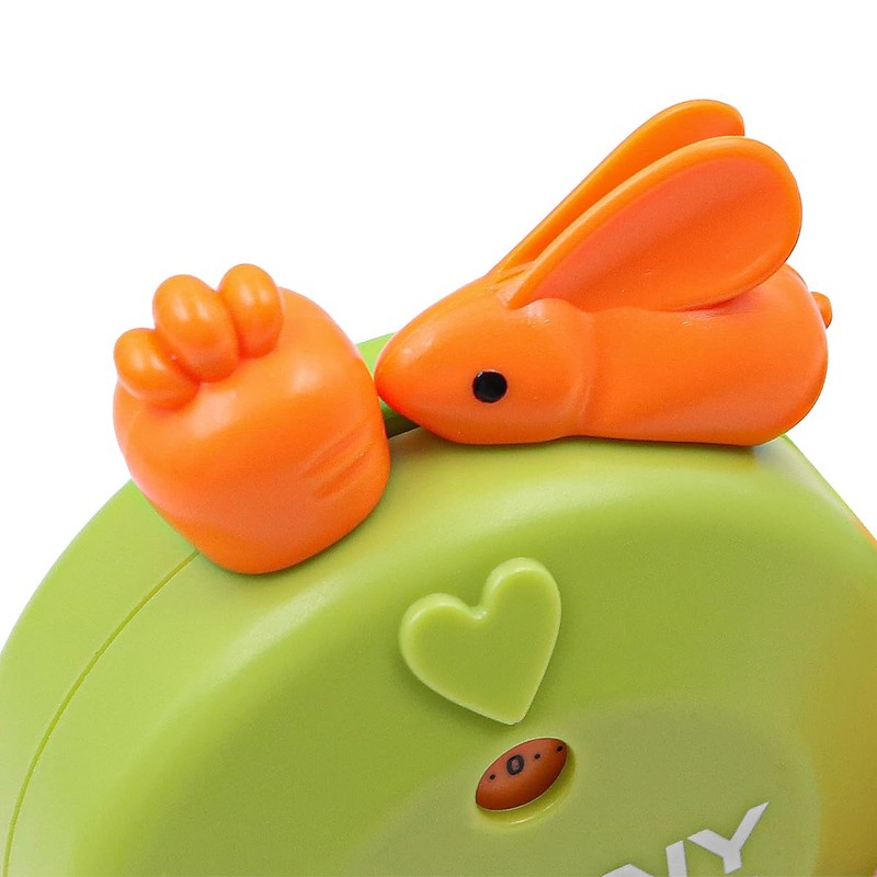 POFET 2PCS Cute Rabbit Kitchen Timer 60-Minute Magnetic Cartoon Digital