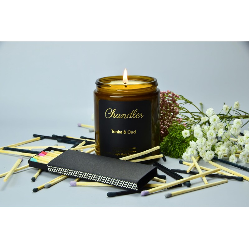 Chandler Studio 10 Boxes - Wooden Matchsticks in a Blank