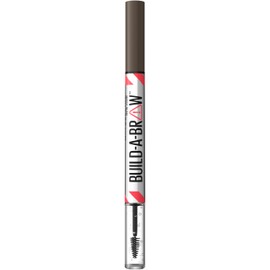 Maybelline New York Build-A-Brow 2-In-1 Brow Pen & Sealing Gel, Black Brown
