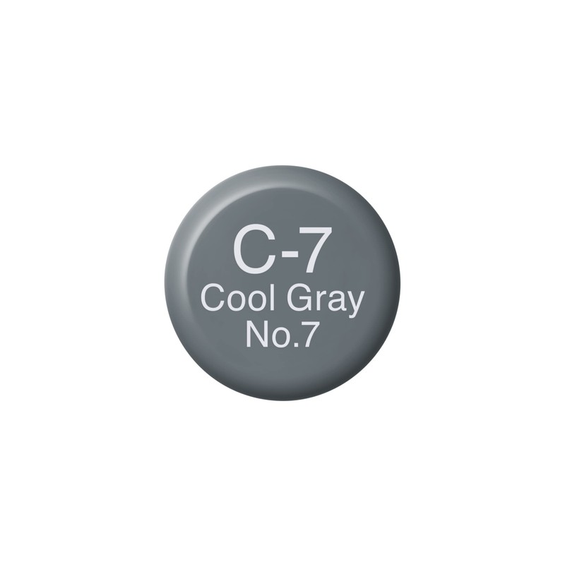 Copic Ink, C7-Cool Gray 7