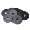 Sysarua 100pcs Fender Washers 1/4-in I.D. x 1-1/4-in O.D., Black