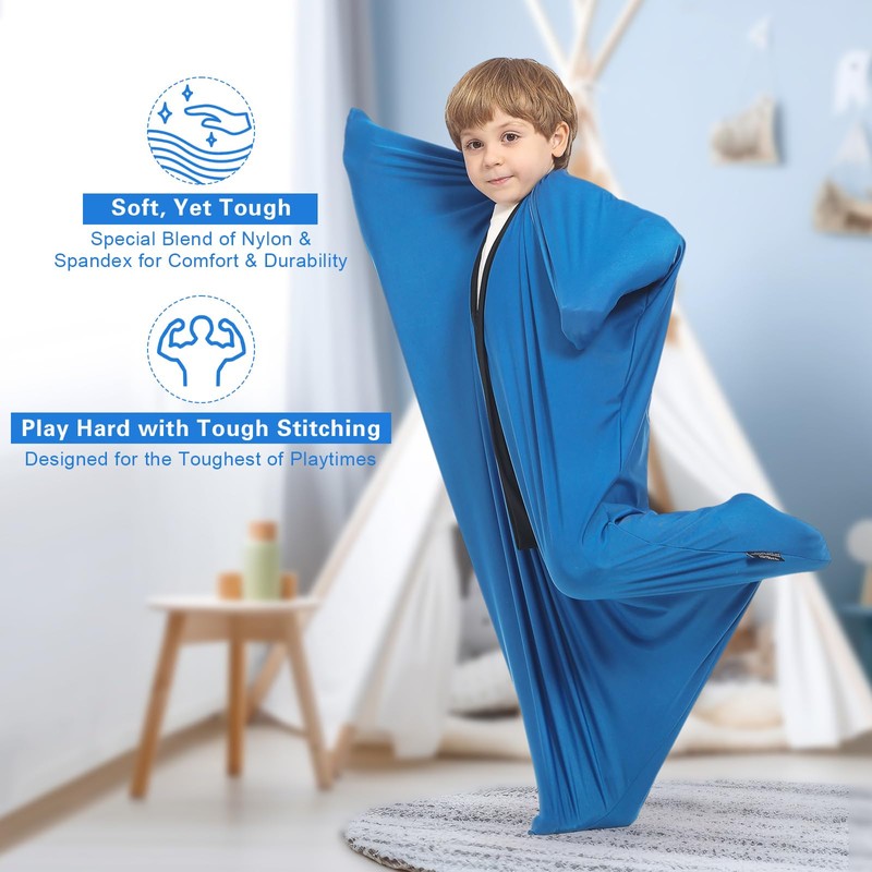 Hugsmiling Body Sock Sensory Kids, Medium 27 * 47 inch,