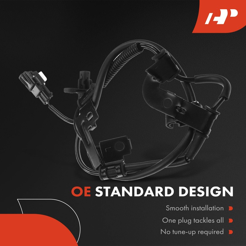 A-Premium Sensor de velocidad de rueda ABS delantero izquierdo compatible