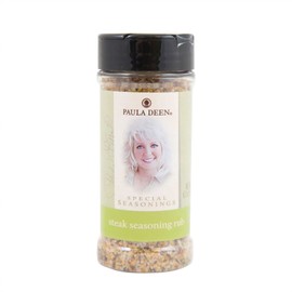 Paula Deen Special Seasoning Blend 5.5 Oz! Mixture Of Salt, Black Pepper, And Other Spices! Blended Ingredients Add Flavor To Your Steak! Choose Your Flavor! (Steak Seasoning Rub)
