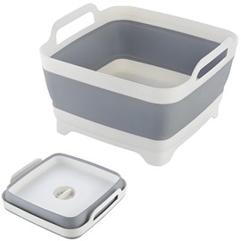 Colador 2 en 1 para colocar sobre el fregadero y lavaplatos, bandeja para fregadero de cocina, cesta coladora de fregadero de acero inoxidable con dre