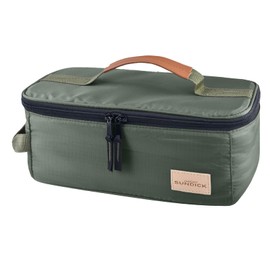 TRIWONDER Portable Camping Travel Cookware Organizer Pouch Camping Cooking Utensils Storage Bag for Outdoor Barbecue Camping Cooking Spoon Chopsticks Organizing (02# Green)