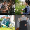 Meltryllis Outdoor Apron, Men's, Camping, Work, DIY, Artisan/Chef/Work Apron, Plake/Thick,
