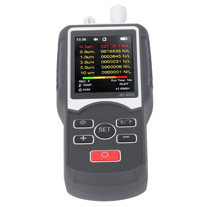 Air Quality Monitor Handheld Professional Pollution Meter Dust Particle Counter