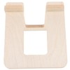 LALAFINA Portable Wooden Bike Stand Detachable Balanced Scooter Support Durable