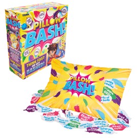 TOMY Pillow Bash - Funny Party Games - 2-10 Player Family Games for Kids and Adults - +6 Year Old Kids Games - Group Fun Kids Toys - Creative Boys Toys and Girls Toys - Birthday Gifts