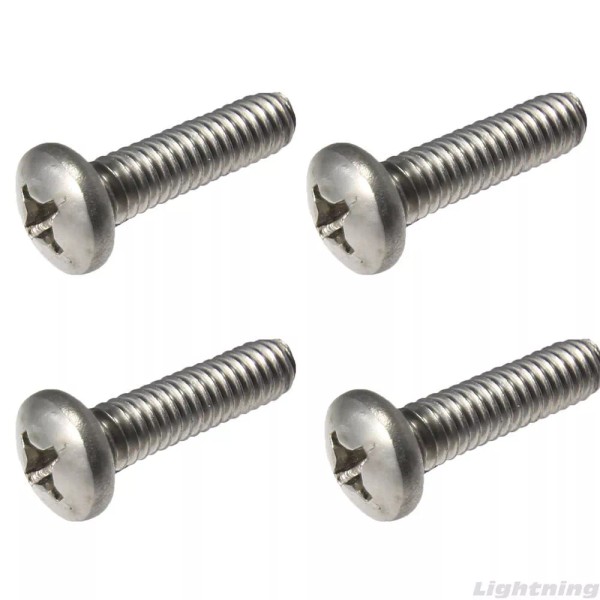 Fastenere Pan Head Machine Screws Stainless Steel FINE 10-32 x