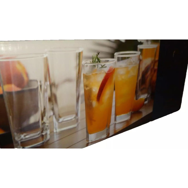 TOMMY BAHAMA 10-PC Glass SET Clear Glasses 14.4 Oz /425