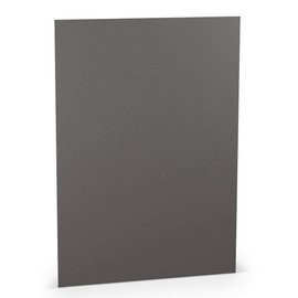 PAPERADO 25 x Coloured Paper DIN A4 - Slate Ribbed Dark Grey 160 g/m² Paper Sheets - Craft Paper in 29.7 x 21 cm Painting, Crafts & Printing