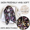 Dailyacc Hair Scarf for Women Fashion Silky Satin Headscarf Wrap