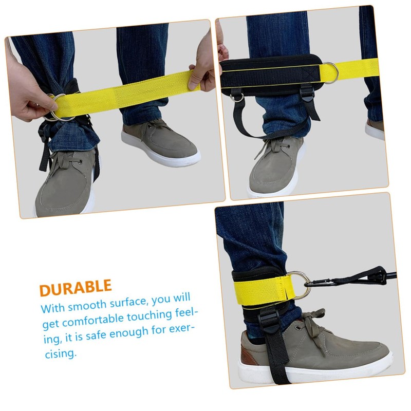 KOMBIUDA Adjustable Buckle Ankle Strap Leg Training Tool Ankle Foot