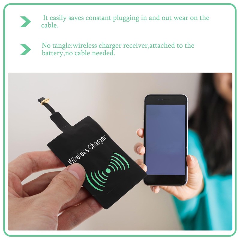 iplusmile Universal Qi Wireless Charging Receiver Ultra Thin Android Charging