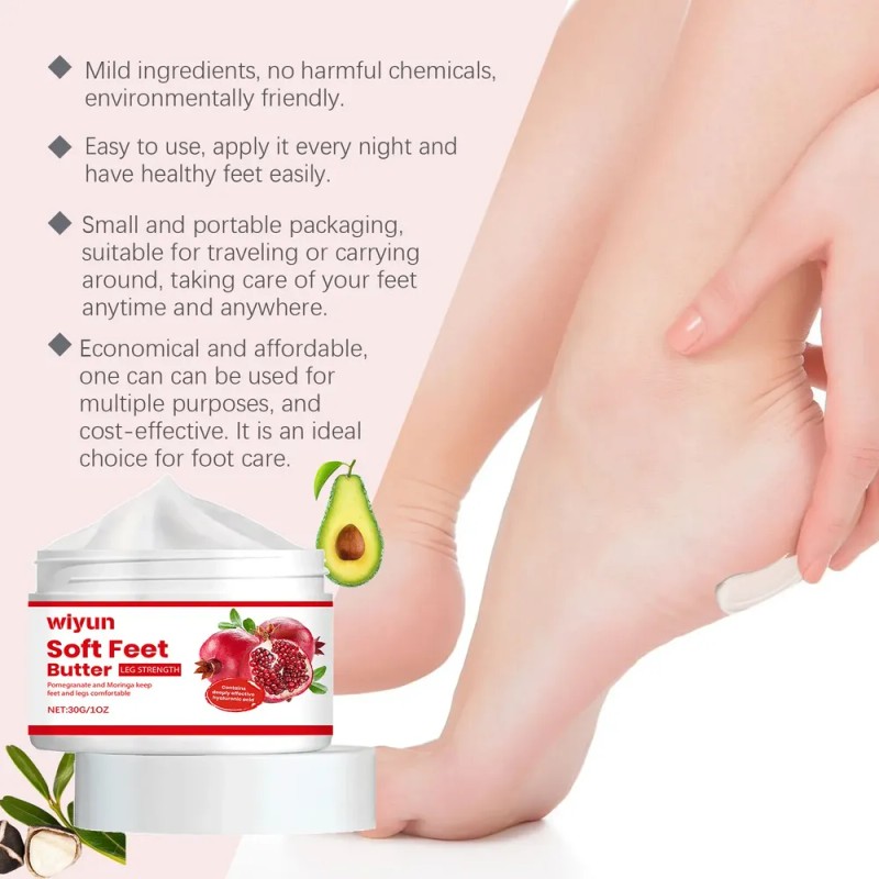 Crema Hidratante Para Pies Con Y Semilla De Mo