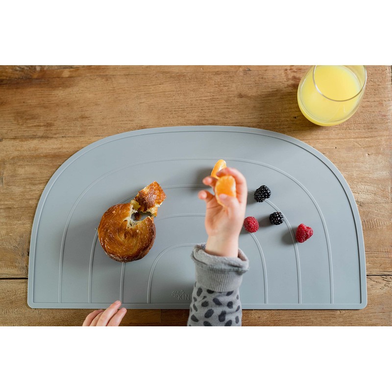 Kindsgut Rainbow Placemat, Placemat, Placemat in Child-friendly Design and Subtle