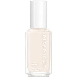 Essie expressie, Quick-Dry Nail Polish, 8-Free Vegan, Eggshell White, Daily Grind, 0.33 fl oz | essie