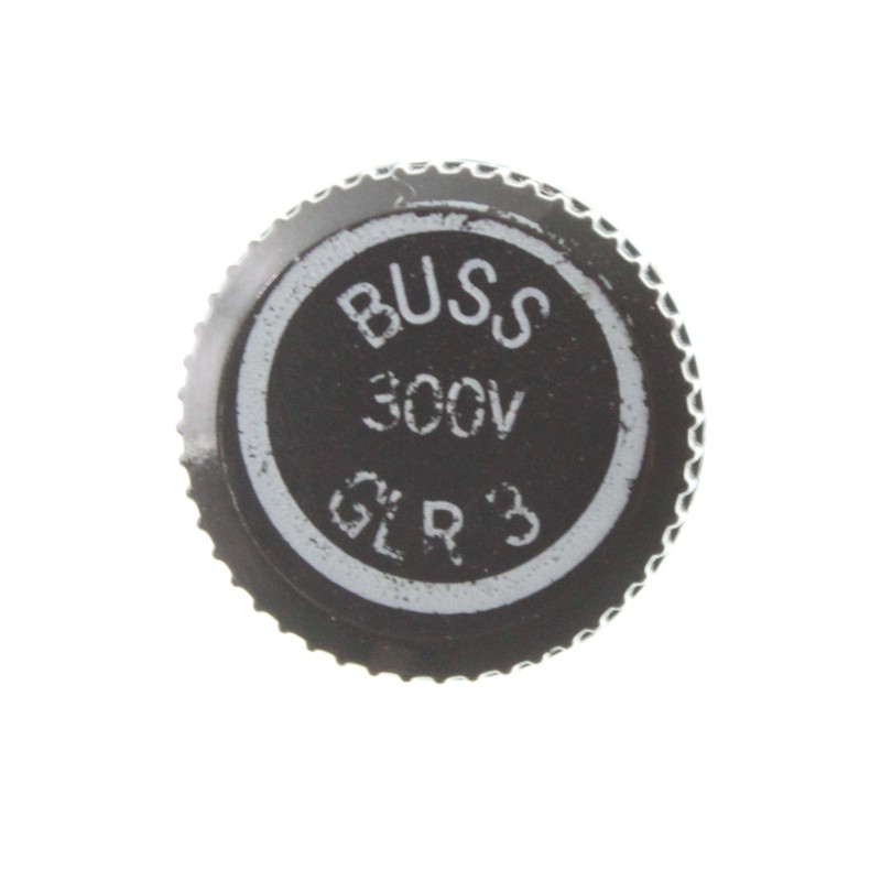 Bussman GLR-3 Non-Rejecting Fast-Acting Inline Fuse 300-Volt, 3-Amp