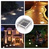 MEDOYOH Set of 2 Solar Paving Stones Outdoor Light, 10