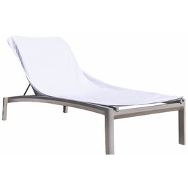 Two (2) Luxury Chaise Terry Lounge Chair Covers (2 Pack) Turkish Ringspun Cotton Towel. Perfect for Home, Resort, Hotel, Pool, Spa or Beach. 30x85 with 8" Pocket and 500 GSM