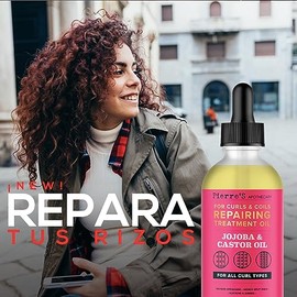 PA Jojoba & Castor Repairing Hair Oil 4oz