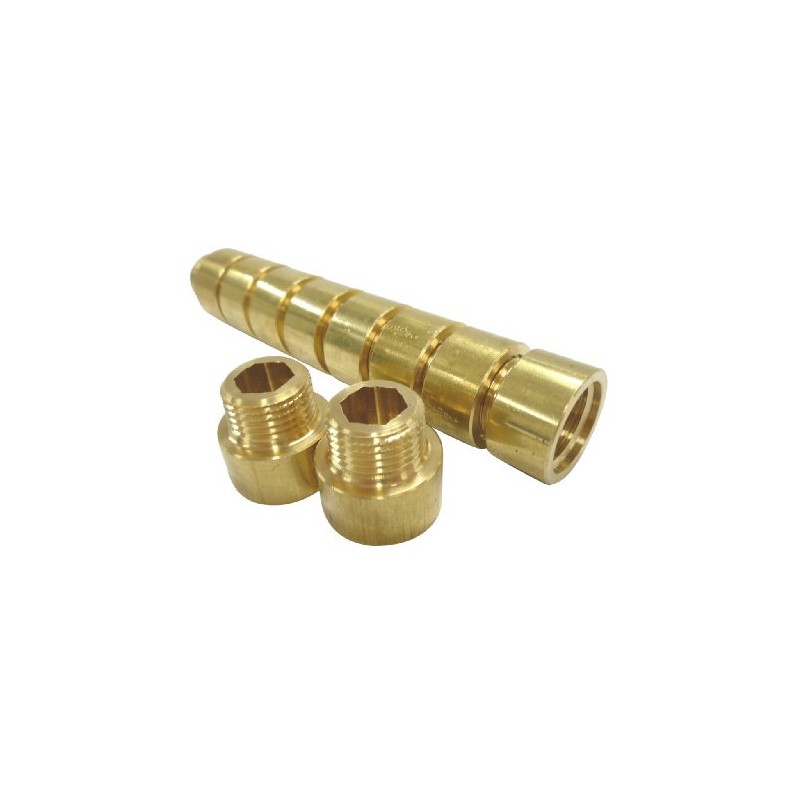 SANEI [Pipe Fittings] Polygonal Hole Zarbo 10 Pieces Nominal 13
