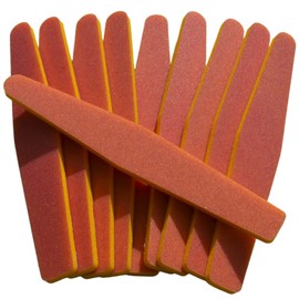 TradeProvider® Nail File 100 Grit Beta Refill Pack, (10 Pieces) Coarse Nail Filer for Salon and Home Use